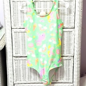H&M Unicorn Swimsuit Size 6x/7